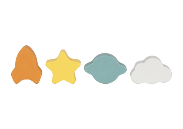 TOOKY TOY Drewniana Kostka Aktywności Kosmos Sorter Labirynt - 010