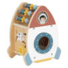 TOOKY TOY Kosmiczna Rakieta Aktywności Sorter Labirynt Drewniany - 009