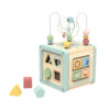 WOOPIE GREEN Drewniana Kostka Aktywności Multifunkcyjna Edukacyjna Sorter - 012