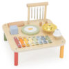 Viga Drewniany Stolik Edukacyjny Muzyczny Sensoryczny 7W1 - 008