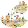 TOOKY TOY Drewniany Stolik Aktywności Safari - 003