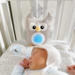 Projektor gwiazd usypiacz sówka z kołysankami 2w1 - Woopie Baby - 004