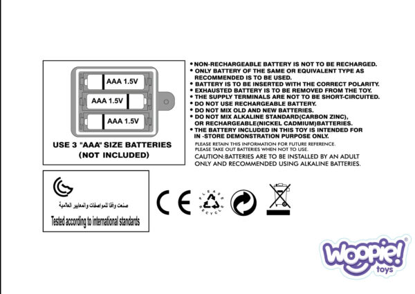 Przytulanka Usypiacz Miś 10 Kołysanek Projektor - WOOPIE - 013