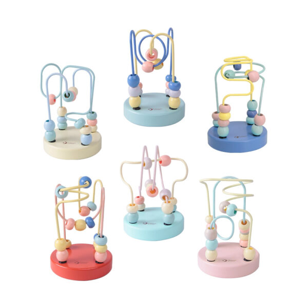 CLASSIC WORLD Pętla Motoryczna Logiczna Przeplatanka Edukacyjna Labirynt dla Dzieci 1 szt. - 001