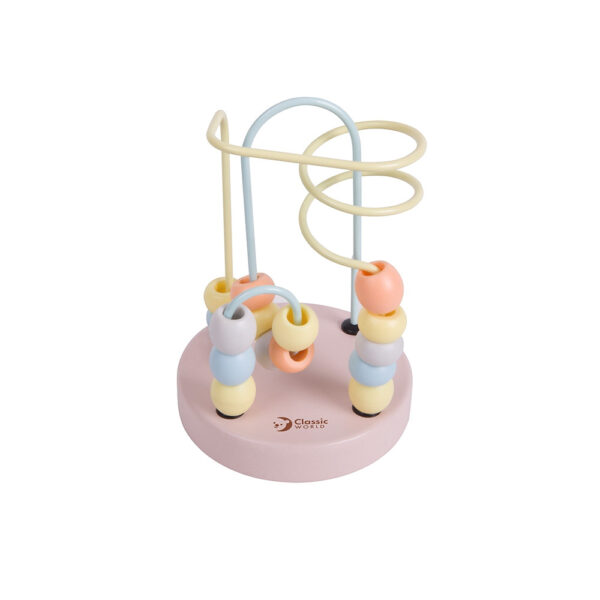 CLASSIC WORLD Pętla Motoryczna Logiczna Przeplatanka Edukacyjna Labirynt dla Dzieci 1 szt. - 006