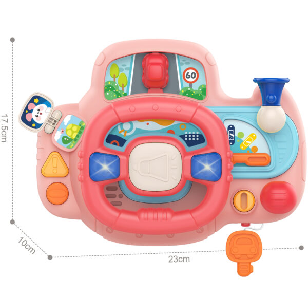 WOOPIE BABY Kierownica Samochodowa Interaktywna z Swiatłami Dźwiękiem - 003