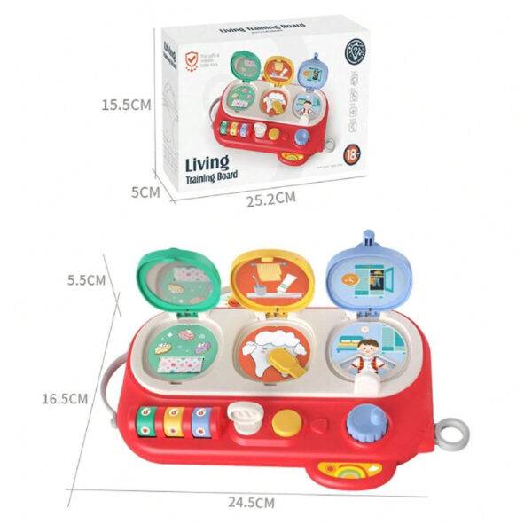 WOOPIE BABY Odkryj i Sprawdź Zabawka Manipulacyjna Edukacyjna - 015