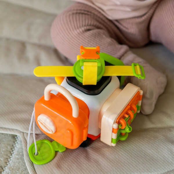 WOOPIE BABY Montessori Manipulacyjny Zestaw Konstrukcyjny Samochód Kotek 1 - 005