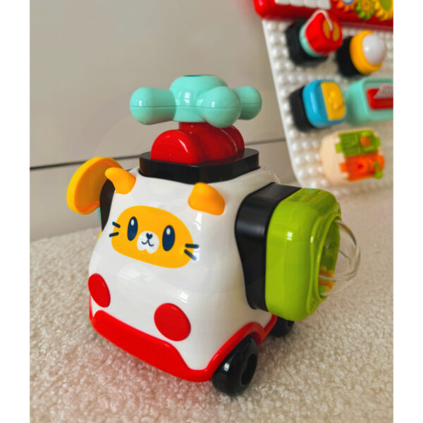 WOOPIE BABY Montessori Manipulacyjny Zestaw Konstrukcyjny Samochód Kotek 1 - 009