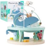 Drewniany Labirynt Przeplatanka Życie Morskie 18m+ - Classic World - 001