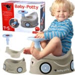 Interaktywny nocnik samochód New Bobby Car z kierownicą - BIG - 001