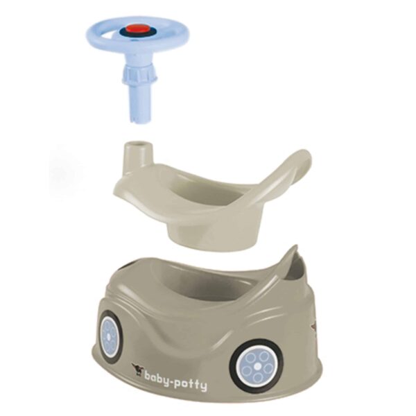Interaktywny nocnik samochód New Bobby Car z kierownicą - BIG - 003