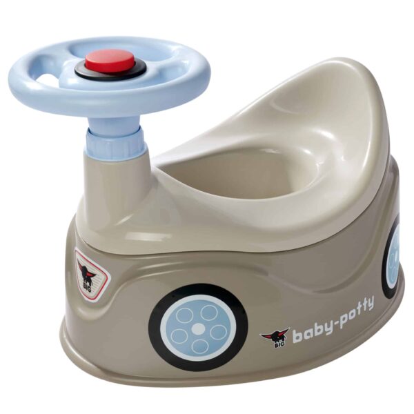 Interaktywny nocnik samochód New Bobby Car z kierownicą - BIG - 004