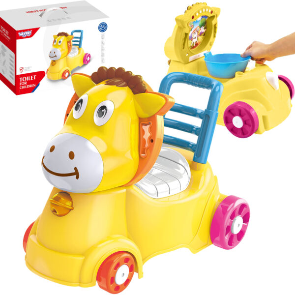 WOOPIE BABY Chodzik Jeździk Nocnik 3w1 Osiołek - 001