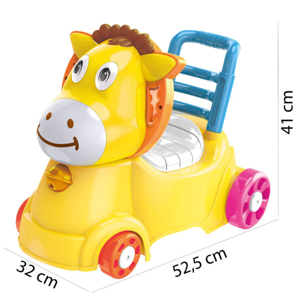 WOOPIE BABY Chodzik Jeździk Nocnik 3w1 Osiołek - 006