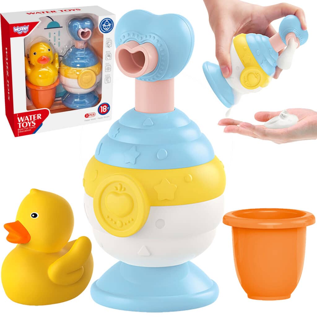 Zabawki do Kąpieli z Dozownikiem Piany 18m+ - WOOPIE BABY - 001