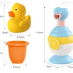 Zabawki do Kąpieli z Dozownikiem Piany 18m+ - WOOPIE BABY - 002