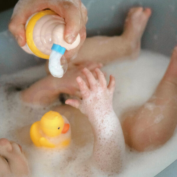 Zabawki do Kąpieli z Dozownikiem Piany Różowe 18m+ - WOOPIE BABY - 003