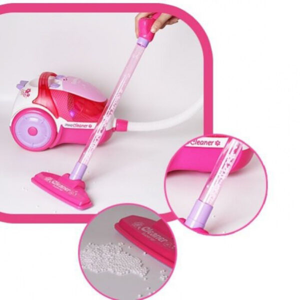 WOOPIE Odkurzacz dla Dzieci z Funkcją Wciągania Różowy - 009