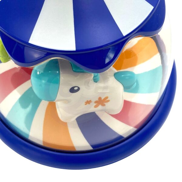 WOOPIE BABY Kolorowe Koniki Niebieski Bączek Karuzela - 009