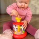 WOOPIE BABY Kolorowe Koniki Czerwona Bączek Karuzela - 003