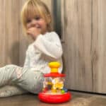 WOOPIE BABY Kolorowe Koniki Czerwona Bączek Karuzela - 005