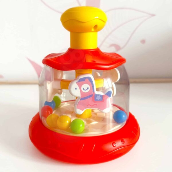 WOOPIE BABY Kolorowe Koniki Czerwona Bączek Karuzela - 006