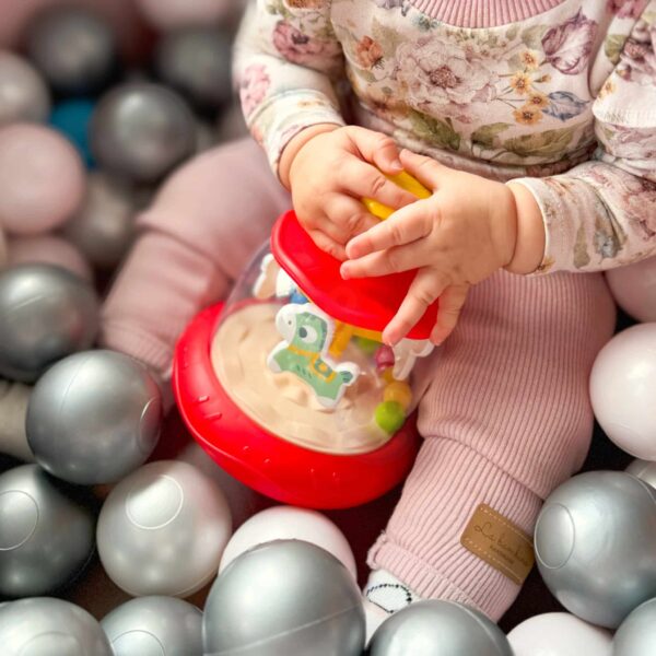 WOOPIE BABY Kolorowe Koniki Czerwona Bączek Karuzela - 012