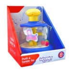 WOOPIE BABY Kolorowe Koniki Niebieski Bączek Karuzela z Kulkami - 011