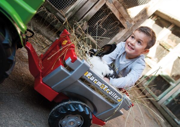 Rolly Toys rollyTrailer Przyczepa do traktora Otwierane Burty - 002