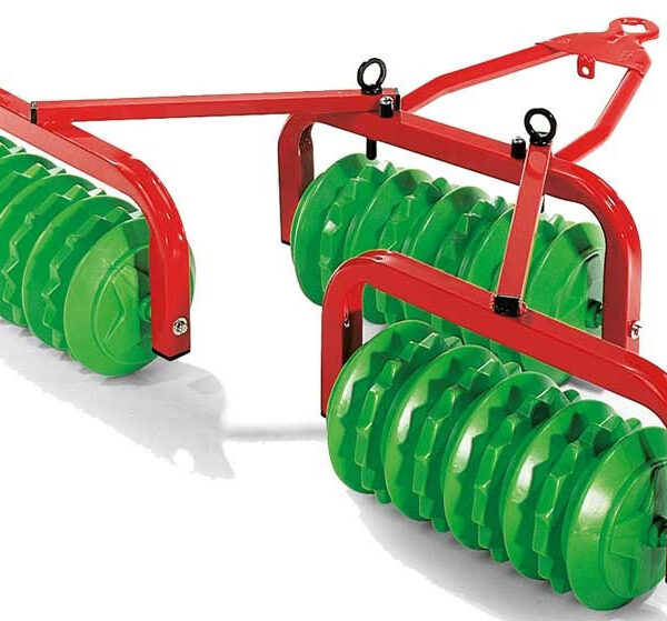 Rolly Toys rollyCambridge Brona talerzowa Walec Cambridge Przyczepa do traktora - 001