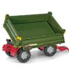 Rolly Toys rollyTrailer Przyczepa Rolly Multi dwuosiowa zielona - 005