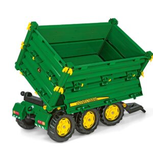 Rolly Toys rollyMulti Trailer -  Przyczepa Wywrotka Rolly Multi John Deere 3 osiowa - 003