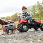 Rolly Toys RollyJunior RT - Traktor na pedały z przyczepą Junior 3-8 lat do 50kg - 002