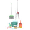 WOOPIE Zestaw do Sprzątania dla Dzieci 12 el. - 005