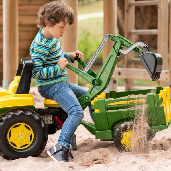 John Deere RollyBackhoe - Koparka Rolly Toys doczepiana łyżka - 003