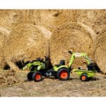 FALK Traktor z Przyczepą CLAAS Arion Backhoe ŁYŻKA + Ładowarka Od 2 Lat - 006