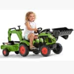 FALK Traktor z Przyczepą CLAAS Arion Backhoe ŁYŻKA + Ładowarka Od 2 Lat - 008