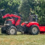FALK Traktor Case na Pedały z Łyżką i Przyczepką Czerwony od 3 Lat - 003