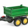 Rolly Toys Przyczepa wywrotka RollyMega Trailer Zielona - 001