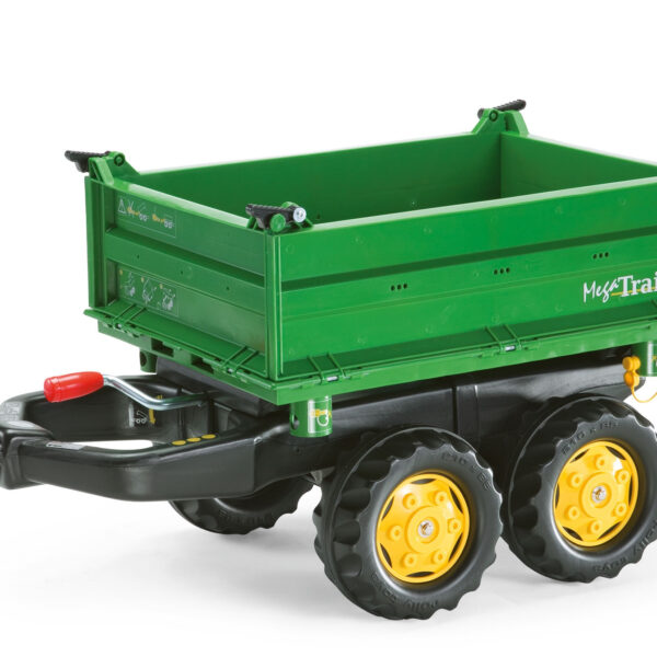 Rolly Toys Przyczepa wywrotka RollyMega Trailer Zielona - 001