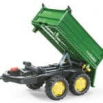 Rolly Toys Przyczepa wywrotka RollyMega Trailer Zielona - 002