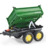 Rolly Toys Przyczepa wywrotka RollyMega Trailer Zielona - 003