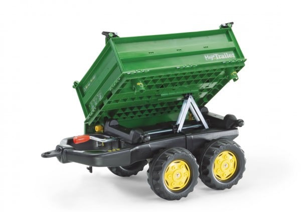 Rolly Toys Przyczepa wywrotka RollyMega Trailer Zielona - 003