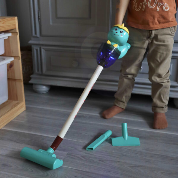 WOOPIE Interaktywny Odkurzacz Dino 3w1 Funkcja Ssania Światło Dźwięk - 004