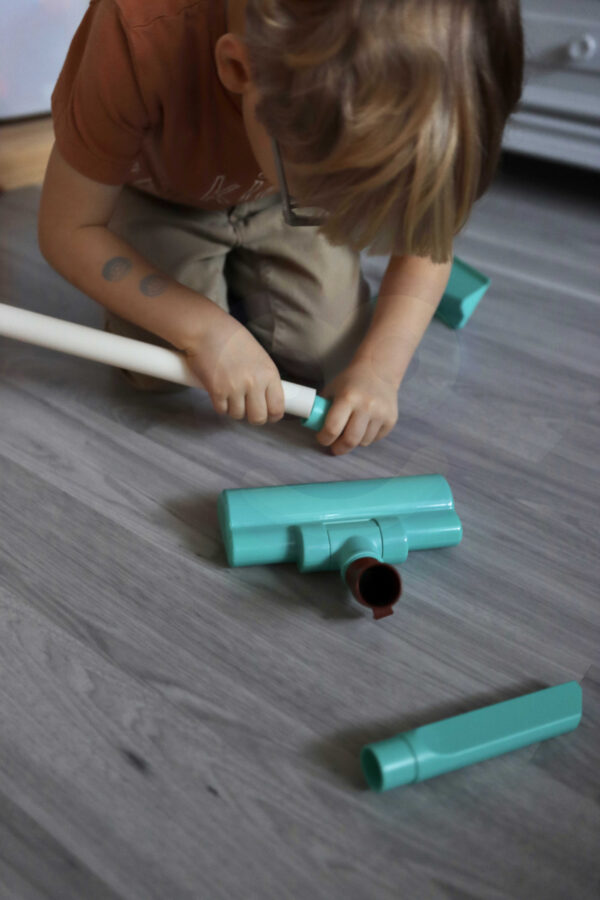 WOOPIE Interaktywny Odkurzacz Dino 3w1 Funkcja Ssania Światło Dźwięk - 008