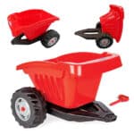 Przyczepka ACTIVE TRAILER Wywrotka Czerwona do GoTrac MaxTrac - WOOPIE - 007