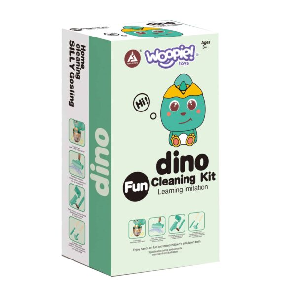 WOOPIE Interaktywny Odkurzacz Dino 3w1 Funkcja Ssania Światło Dźwięk - 009