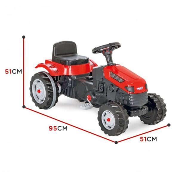 WOOPIE Traktor na Pedały Farmer GoTrac Ciągnik Ciche Koła - 006