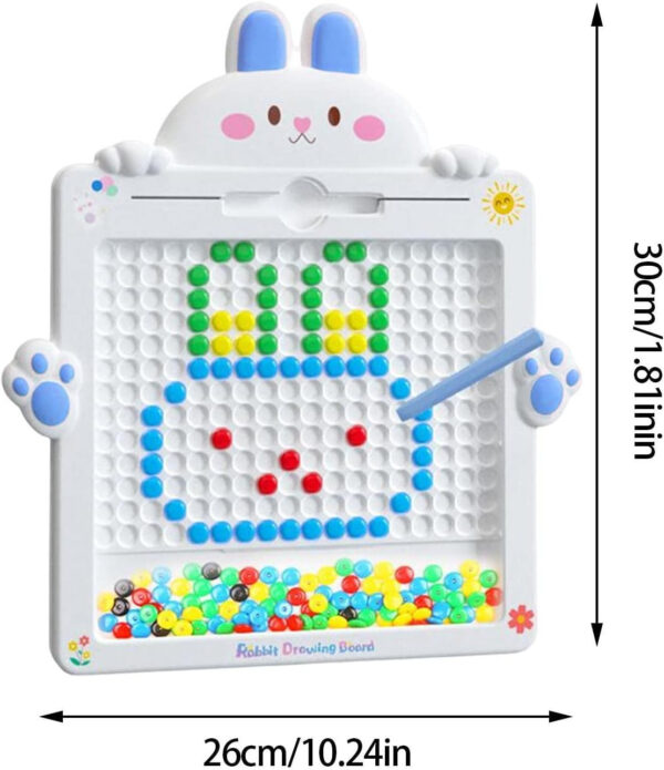 WOOPIE Tablica Magnetyczna Montessori MagPad Królik 2szt. - 004